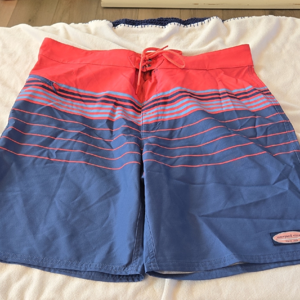 Vineyard Vines Navy Swim Shorts